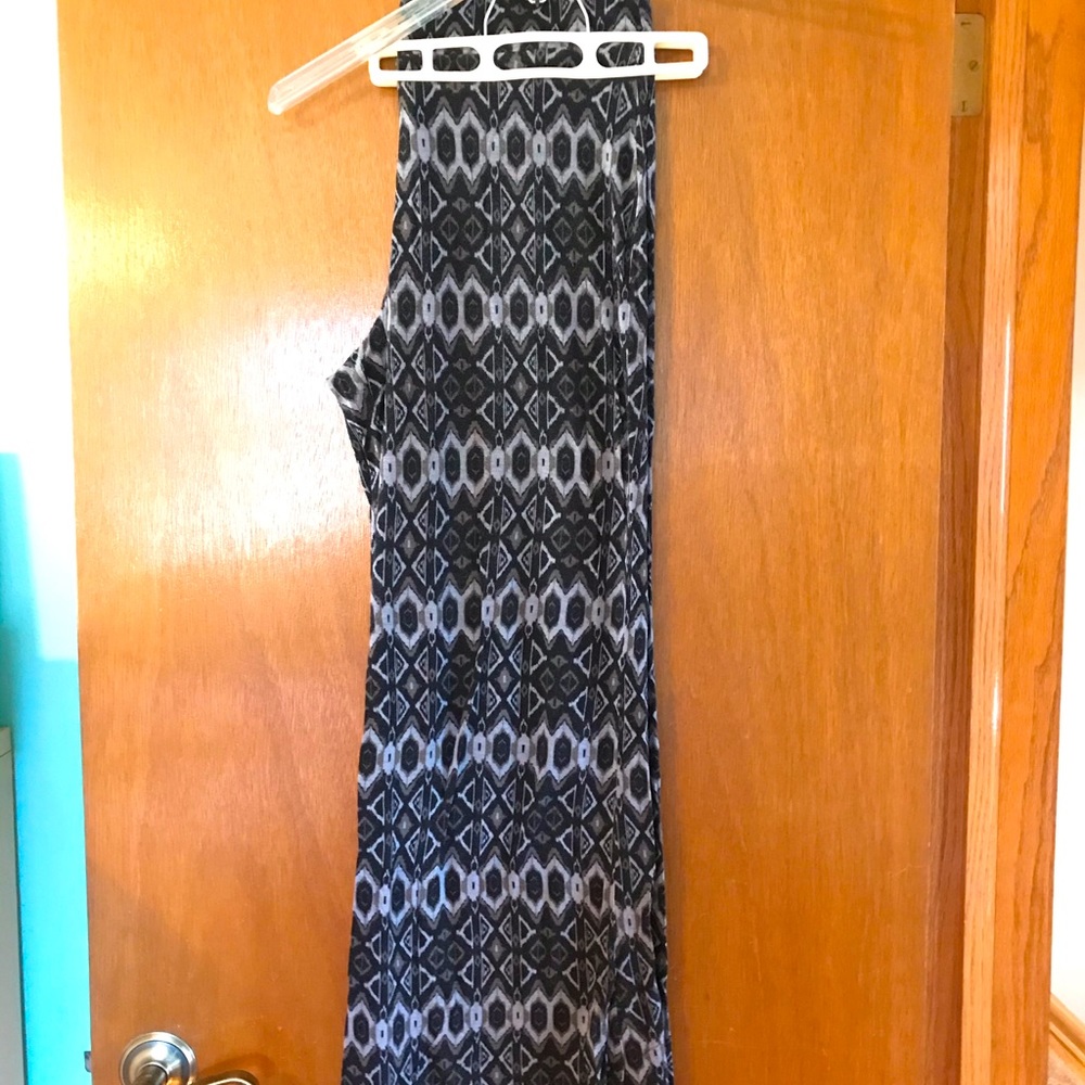 Boho wide leg leggings